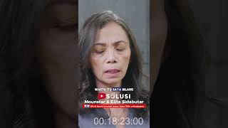 Kalimat Terakhir Yang Diucapkan Melitha Sidabutar  Mounstar amp Elita Sidabutat Solusi Talks shorts [upl. by Assillem]