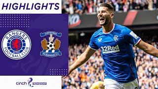 Rangers 20 Kilmarnock  Goals From Colak and Morelos Seal Home Win For Rangers  cinch Premiership [upl. by Nuahsyar14]