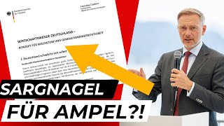 Lindner sorgt für AmpelDesaster Wie lange hält die Regierung noch [upl. by Besse]