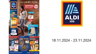 Aldi Süd Prospekt DE  vom 1811 bis 23112024 [upl. by Pippas]