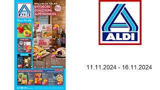 Aldi Nord Prospekt DE  vom 1111 bis 16112024 [upl. by Atikan]