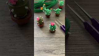 Quilling paper cactus  So tiny and spiky [upl. by Ettenav]