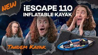 Whats New in the PELICAN iESCAPE 110 Inflatable Kayak  Solo amp Tandem Kayak 2024  Features Review [upl. by Nations933]