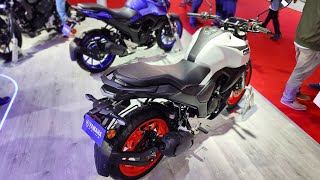 2024 Yamaha FzsV4 New Matte white color Price start  129 lacs [upl. by Stratton253]