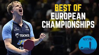 Best of European Table Tennis Championships 2023 [upl. by Hanafee]