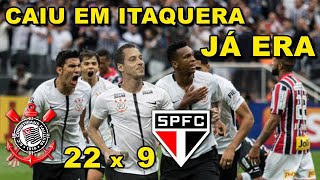 Corinthians 22 x 9 São Paulo I Retrospecto na Arena Corinthians [upl. by Fineberg]