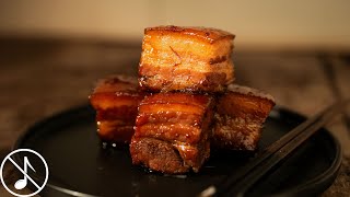 No Music  No Talking Chinese Braised Pork Belly [upl. by Adnhoj]