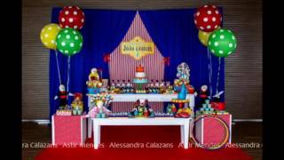 Circus birthday party decorating idea [upl. by Eberhart]