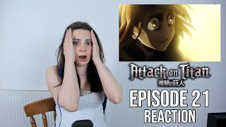 Attack on Titan 1x21 Reaction [upl. by Aire]