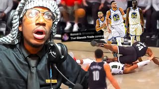 I left WORK for THIS  BUCKS at NETS  FULL GAME HIGHLIGHTS [upl. by Petrie]