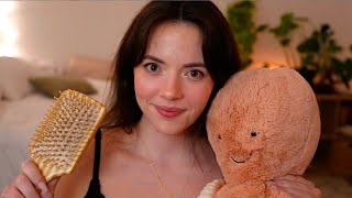 ASMR Getting You Ready For Bed  Tucking You In ✨ scalp care skincare pampering layered sounds [upl. by Akceber]