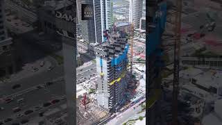 Emax Real Estate Dubai Cavalli Tower by DAMAC Construction Update dubai realestate imobiliare [upl. by Ajssatsan]