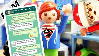 Playmobil Film Deutsch WHATSAPP MIT DEM WEIHNACHTSMANN JULIANS WUNSCHZETTEL CHAT Familie Vogel [upl. by Atilef]