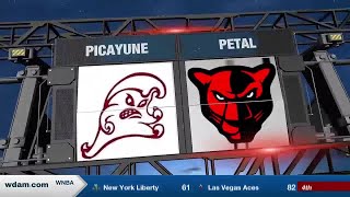 1004 Highlights Picayune v Petal [upl. by Nedrah]