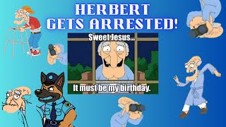 HERBERT THE PERV GETS ARRESTED  A Family Guy Meme [upl. by Ytoc]