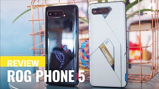 Asus ROG Phone 5 full review [upl. by Nosnhoj]