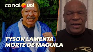 TYSON LAMENTA MORTE DE MAGUILA E EXPRESSA RESPEITO UM HOMEM GENTIL [upl. by Kelvin]