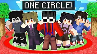 Minecraft But We Can’t Leave This CIRCLE [upl. by Iot]