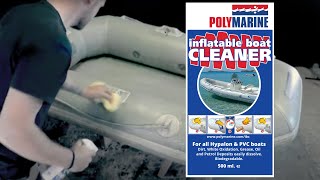 Polymarines guide to Inflatable Boat Cleaning how to get best results [upl. by Ahcsas536]