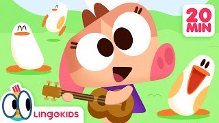 Lets Play Outdoor Songs 🎵🌞 Songs for Kids  Lingokids [upl. by Ayom]