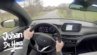 Hyundai Tucson 16 CRDI 136 hp POV test drive [upl. by Stolzer534]