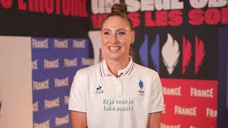 Interview avec Anastasiia Kirpichnikova  🥈 Natation [upl. by Atoel951]