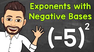 Exponents with Negative Bases  Math with Mr J [upl. by Eidna466]