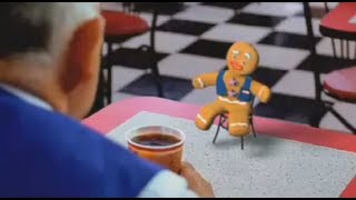 Gingy works at WALMART from Shrek [upl. by Euqinimod]