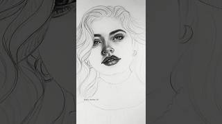 Graphite sketch ✨ timelapse video youtubeshorts art sketch shorts [upl. by Ahsena741]