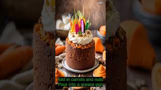 Carrot Cake Recipe food [upl. by Ginevra]