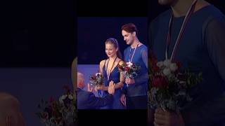 ✨ Vasilisa Kaganovskaya amp Maxim Nekrasov medal ceremony Russian Grand Prix Krasnoyarsk ✨ [upl. by Ipoillak574]