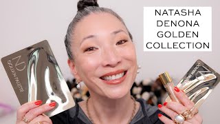 Natasha Denona Golden Collection  DEMO and SWATCHES [upl. by Sonahpets]