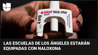 LAUSD distribuirá 600 dosis de naloxona para hacer frente a la crisis de opioides en las escuelas [upl. by Eintihw830]