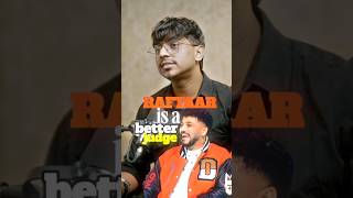 Why RAFTAAR is the BEST 🔥‼️ raftaar hustlerapsongs badshah [upl. by Ariahaj]