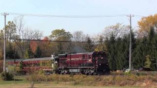 Fall Foliage in Bucks County Chasing the NHampI on October 24th part 1 [upl. by Lerat58]