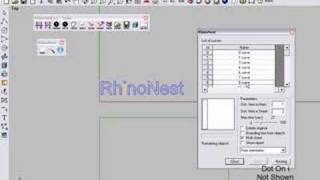 Rhino 3D  RhinoNest Nesting Text [upl. by Pettifer]