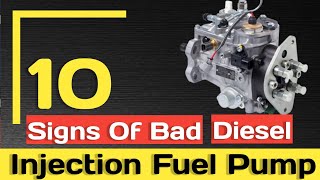 how to tell if your diesel fuel injection pump is bad  injector pump problems symptoms [upl. by Panthea761]