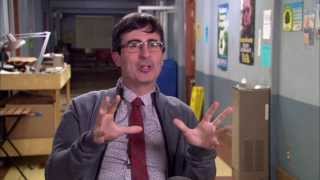 Community Season 5 JOHN OLIVER quotProfessor Ian Duncanquot Premiere Interview  ScreenSlam [upl. by Einhpets]