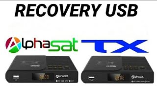 Recovery Via Usb Alphasat TX [upl. by Iv]