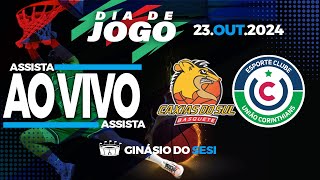 NBB AO VIVO  CAXIAS DO SUL BASQUETE X CEISC UNIÃO CORINTHIANS  RÁDIO GAZETA 1079 FM  23102024 [upl. by Atahs854]