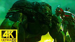 Transformers Rise Of The Beasts  Autobots x Maximals vs Terrorcons  Final Battle Part 1 4K HDR [upl. by Latsirc]