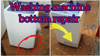 washing machine body repair washing machine bottom trusted repairworkhoptamil [upl. by Yelreveb18]