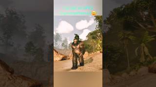 I tamed an Apex Gigantopithecus shorts arksurvivalascended gaming ark [upl. by Ailimaj]