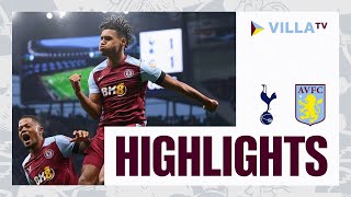 MATCH HIGHLIGHTS  Tottenham Hotspur 12 Aston Villa [upl. by Medardas151]