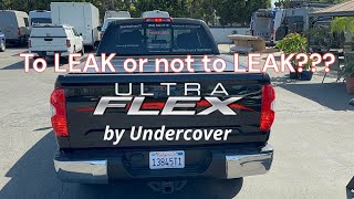 1st Wash of the Ultra Flex Tonneau Cover by Undercover realtruck ultraflex [upl. by Odiug]