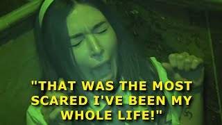 Alinity got scared on Emirus halloween party [upl. by Stalder]