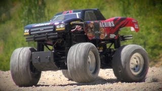 Tamiya TXT2 AGRIOS Monstertruck in Action [upl. by Caia]