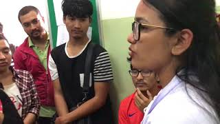 lymph node Examination Kathmandu Medical College and Teaching Hospital [upl. by Valencia806]