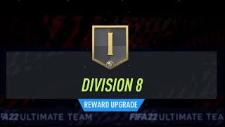 FIFA 22 DIVISION 8 RIVALS REWARDS [upl. by Yale325]