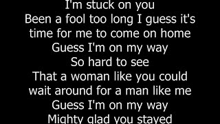 Lionel Richie  Stuck On You Lyrics [upl. by Juanne]